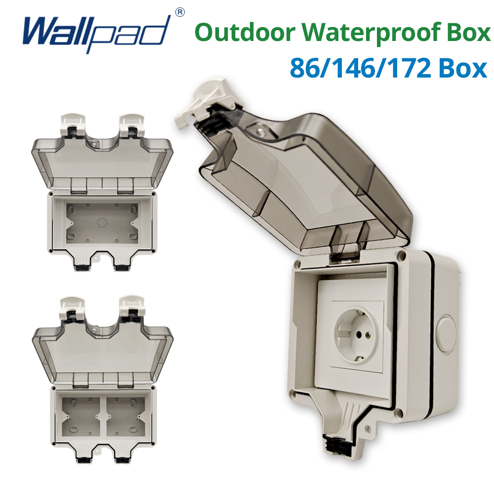 Outdoor Lighting Switch - Wallpad IP66 Stofdicht Waterdichte Outdoor Box