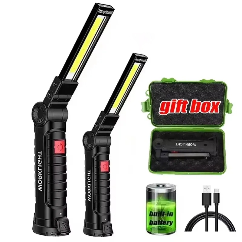 Outdoor Lighting Usb - Draagbare handzaklamp USB oplaadbare LED-werklamp 5