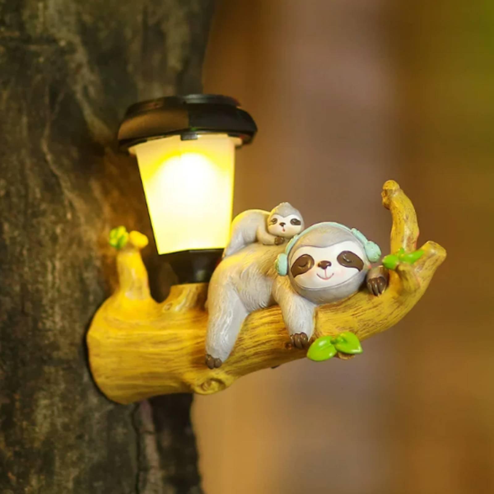 Outdoor Lighting Patio - Harsen zonne-buitenhanglamp met dierenmotief, waterdichte tuinlamp