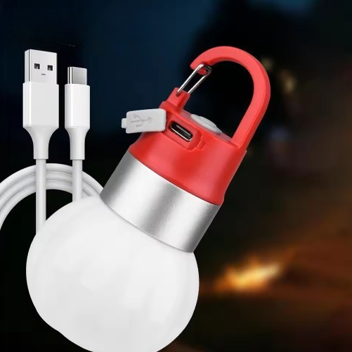 Outdoor Lighting Switch - Afneembare flesdop Licht Noodlantaarn Type-C USB