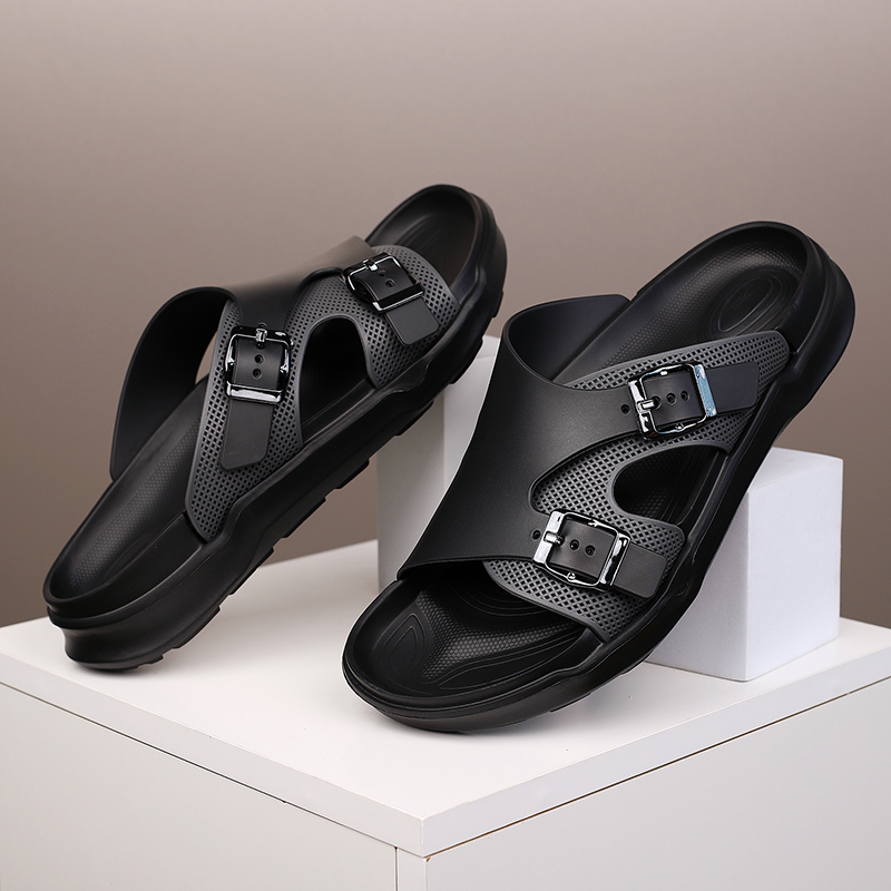 Outdoor Lighting Switch - 2026 elastische veterslippers Heren lederen slippers