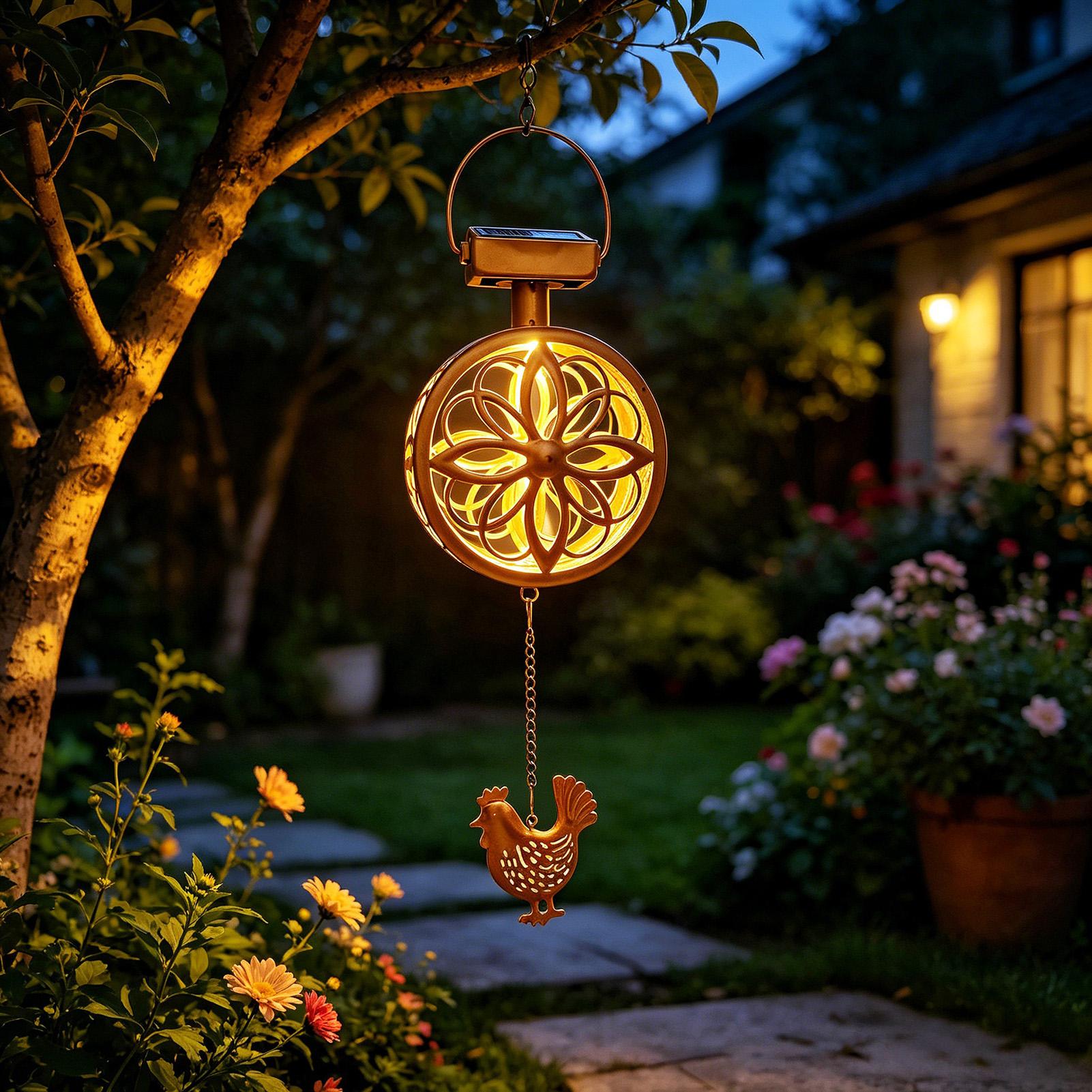 Zonne-buiten hangende hanglamp - Outdoor Lighting Yellow recensie en prijs