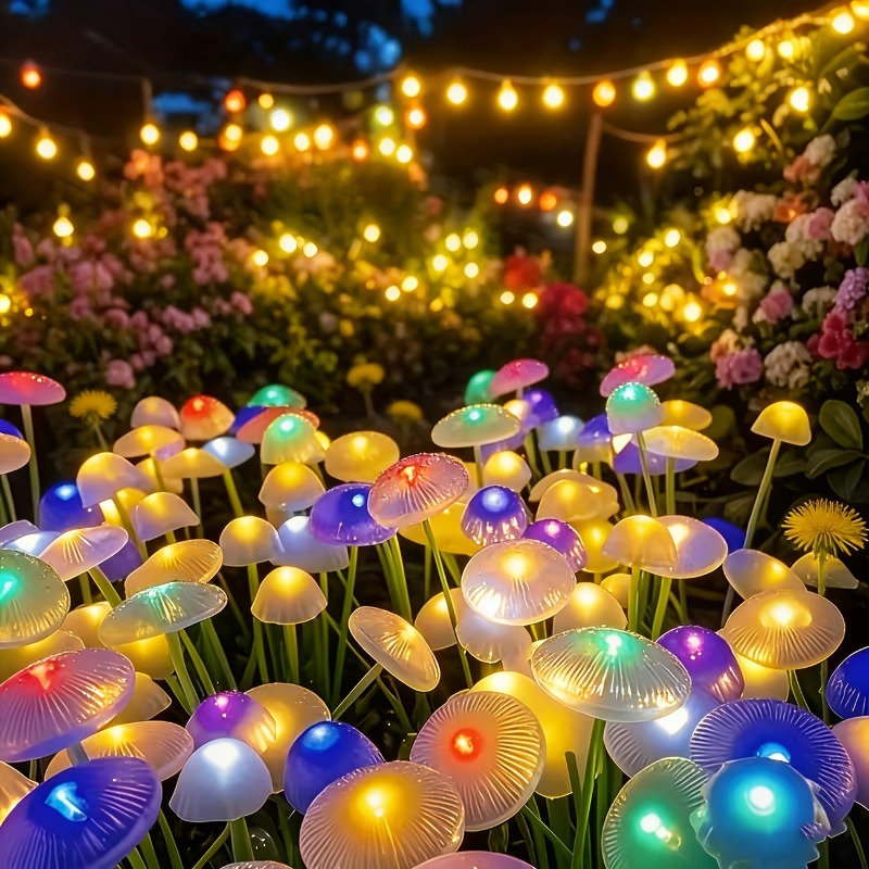 Solar Lawn Mushroom Jellyfish  - Outdoor Lighting Jellyfish recensie en prijs