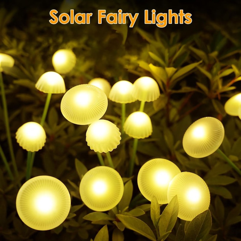 Solar Lawn Mushroom Jellyfish  - Outdoor Lighting Jellyfish recensie en prijs
