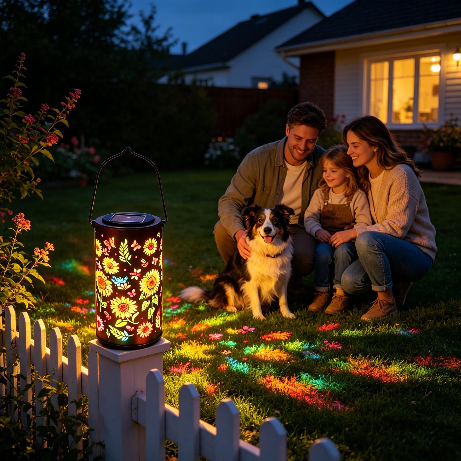 Zonnebloem zonnelantaarn weerb - Outdoor Lighting Patio recensie en prijs