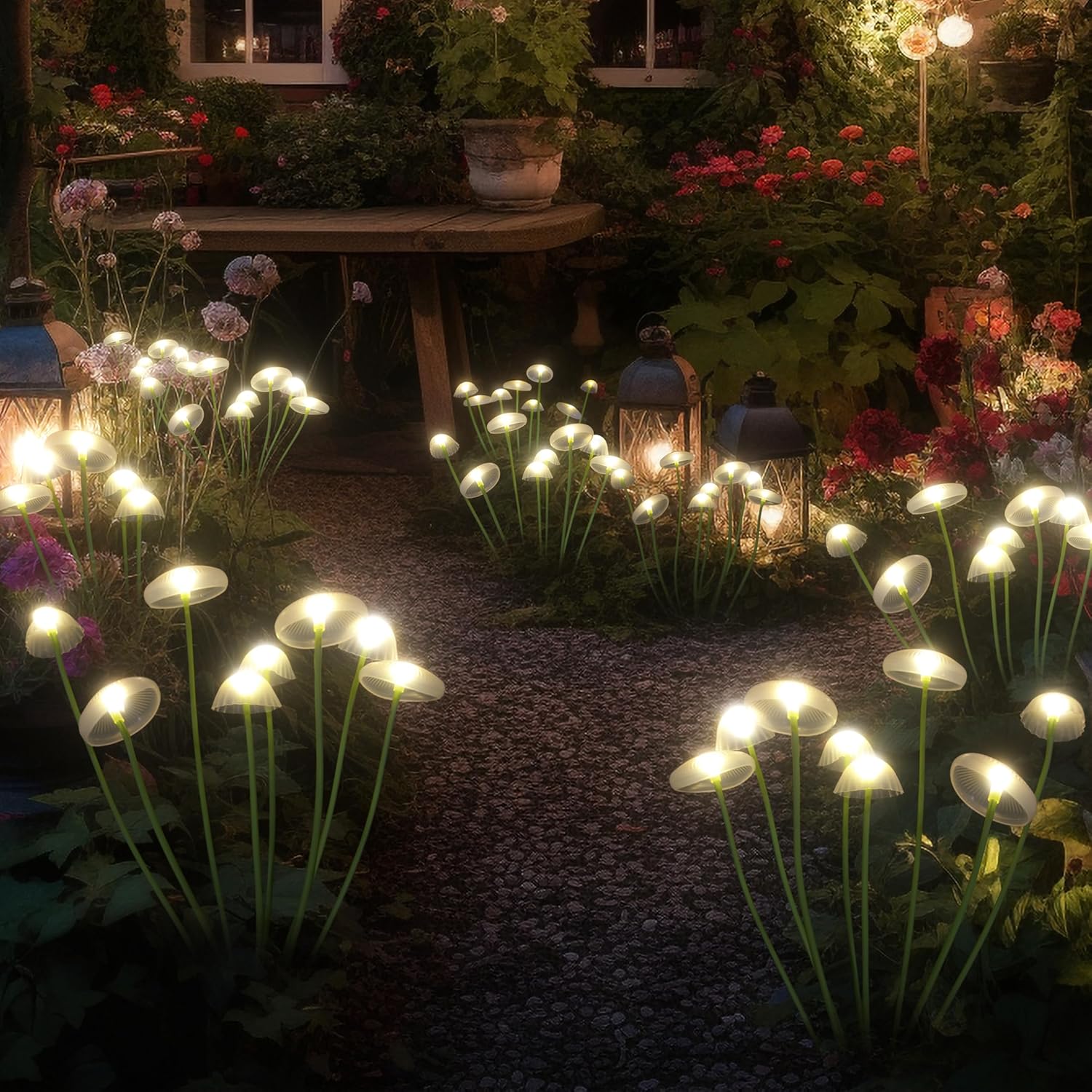 LED Solar Jellyfish Mushroom L - Outdoor Lighting Jellyfish recensie en prijs