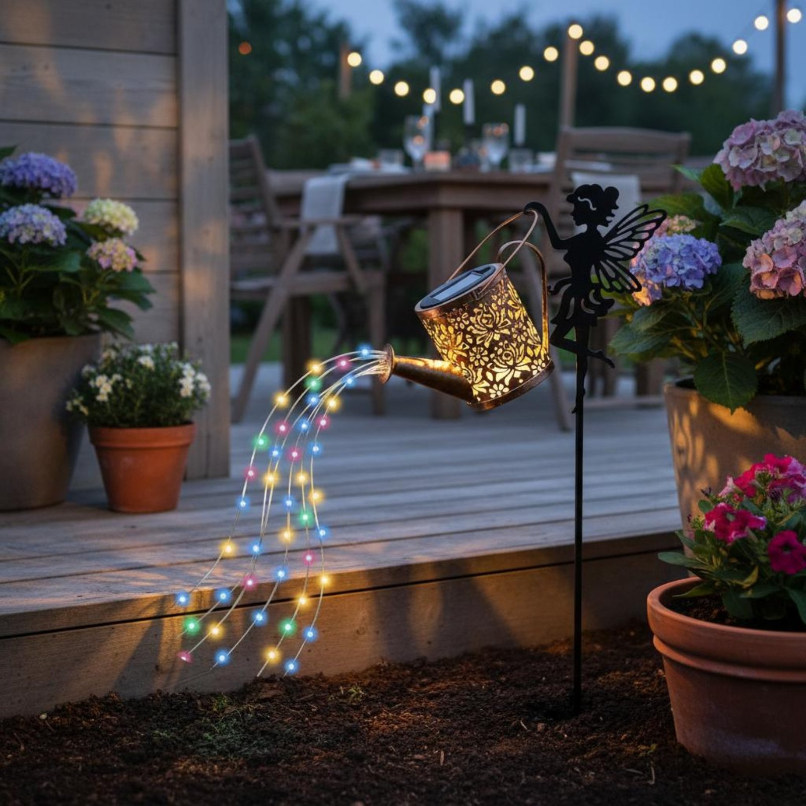 Solar Fairy Gieter Licht Decor - Outdoor Lighting Patio recensie en prijs