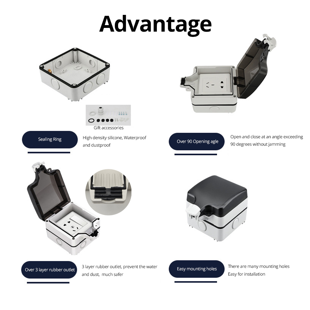 Wallpad IP66 Stofdicht Waterdi - Outdoor Lighting Switch recensie en prijs