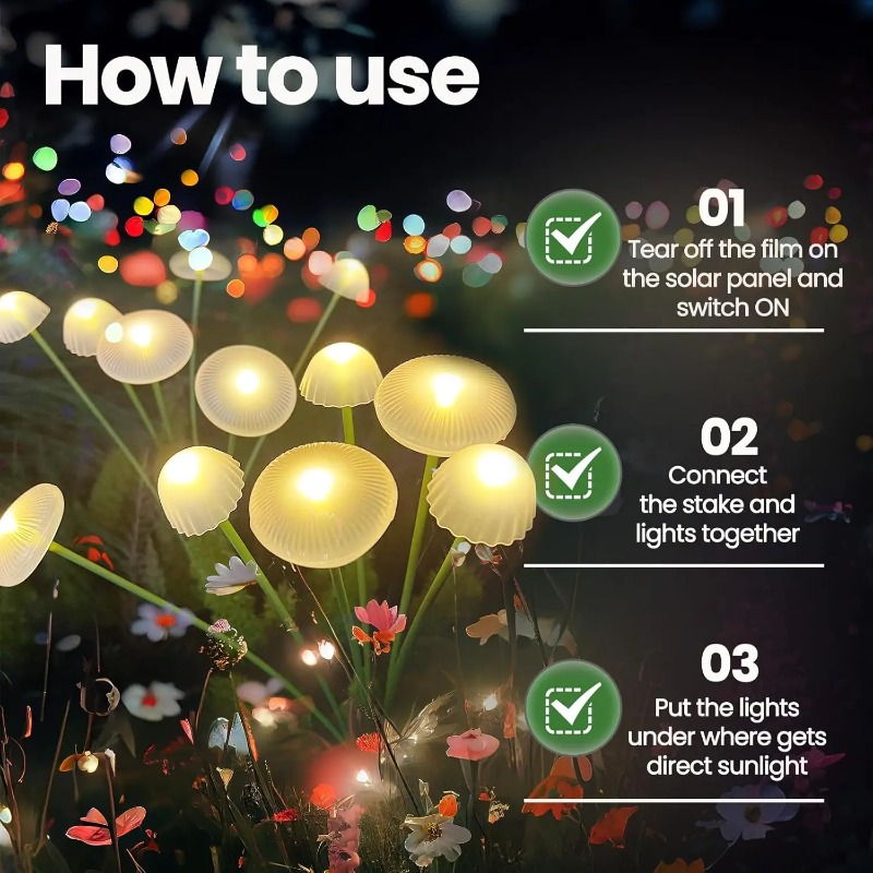 6LEDS Solar Mushroom Ambient L - Outdoor Lighting Jellyfish recensie en prijs