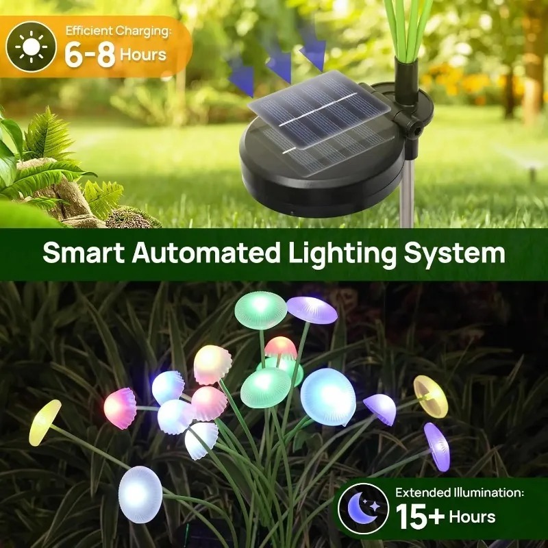 6LEDS Solar Mushroom Ambient L - Outdoor Lighting Jellyfish recensie en prijs