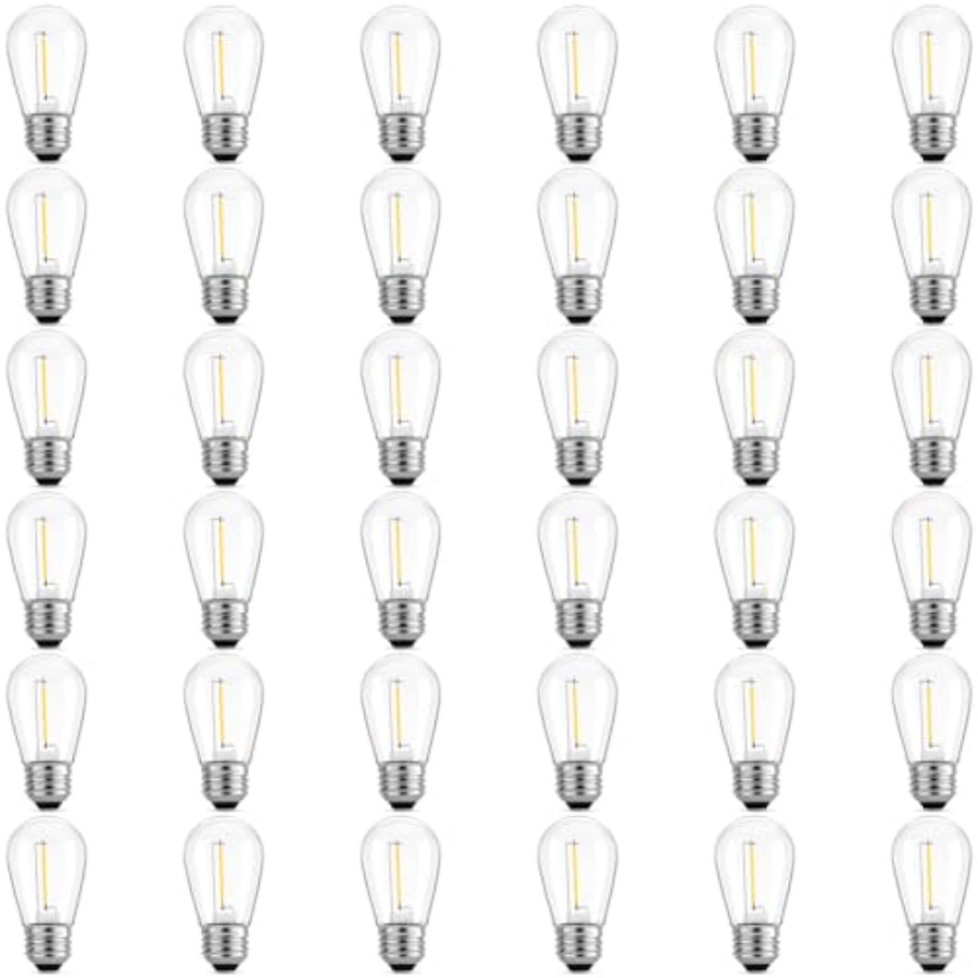 36-pack S14 LED-lampen voor bu - Outdoor Lighting Patio recensie en prijs