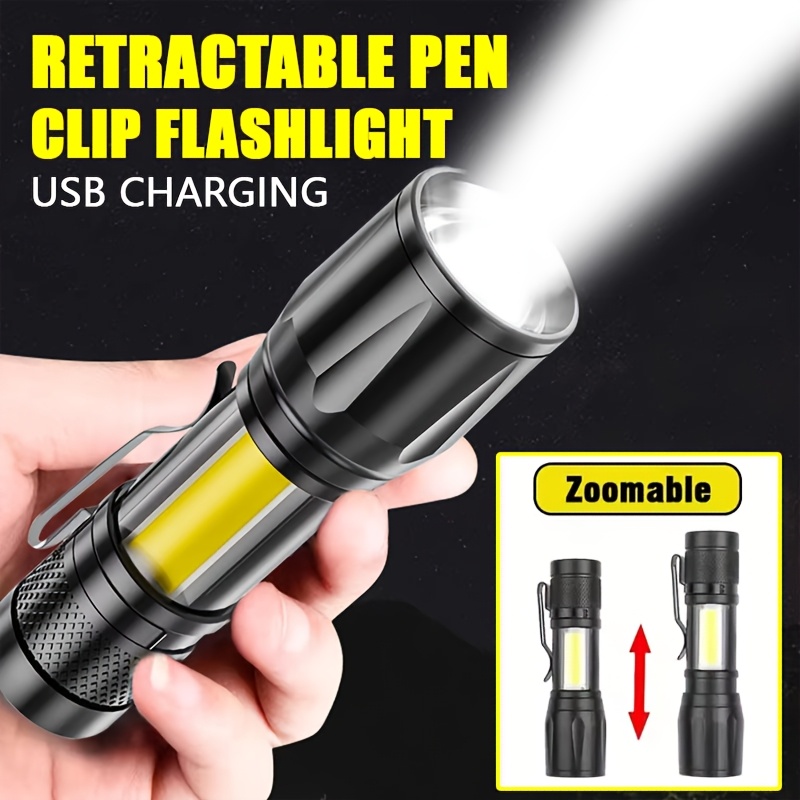 Mini LED-zaklamp COB-schijnwer - Outdoor Lighting Usb recensie en prijs