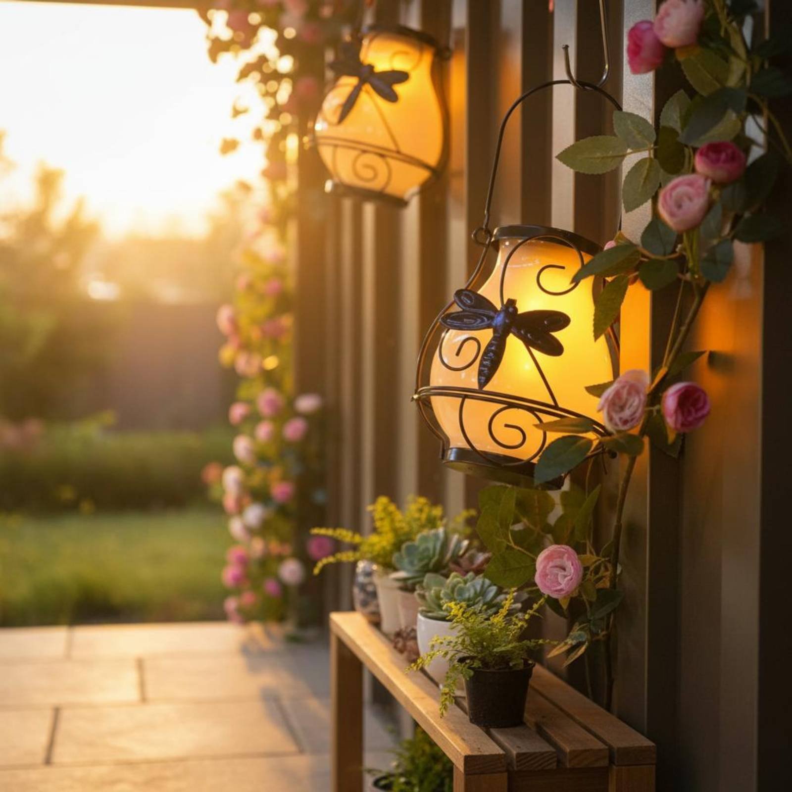 Zonne-vlinderlantaarn Waterdic - Outdoor Lighting Patio recensie en prijs