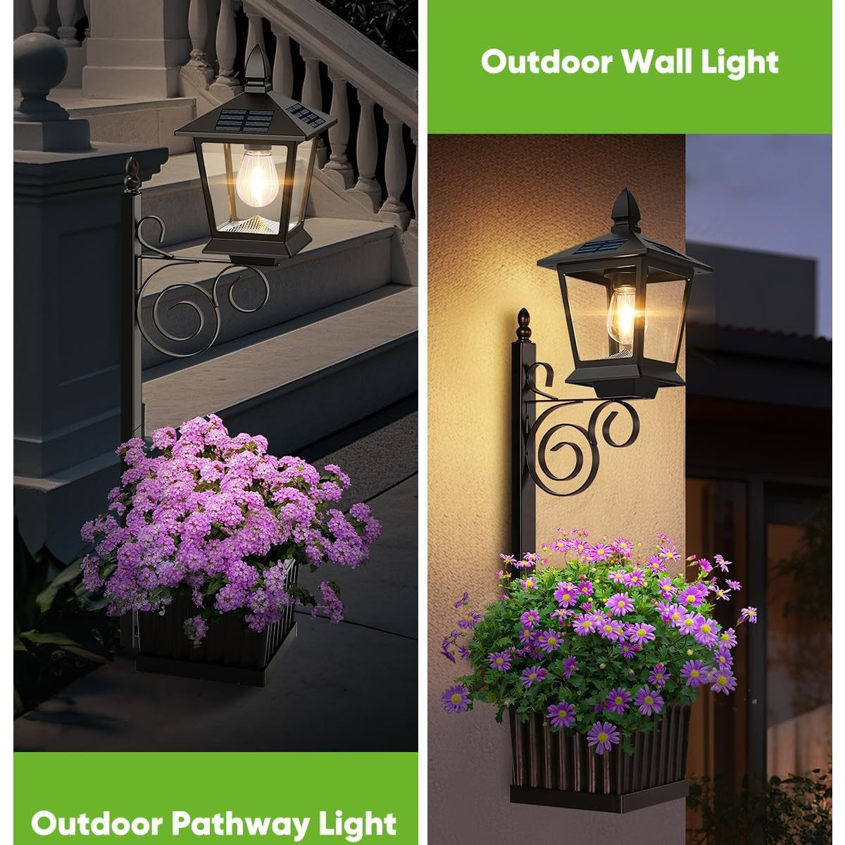 2-in-1 zonne-energie plantenla - Outdoor Lighting Patio recensie en prijs