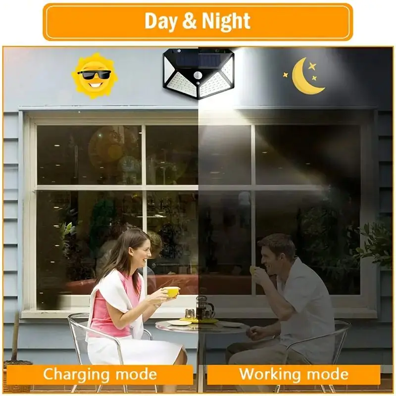 100LED buitenlamp op zonne-ene - Outdoor Lighting Patio recensie en prijs