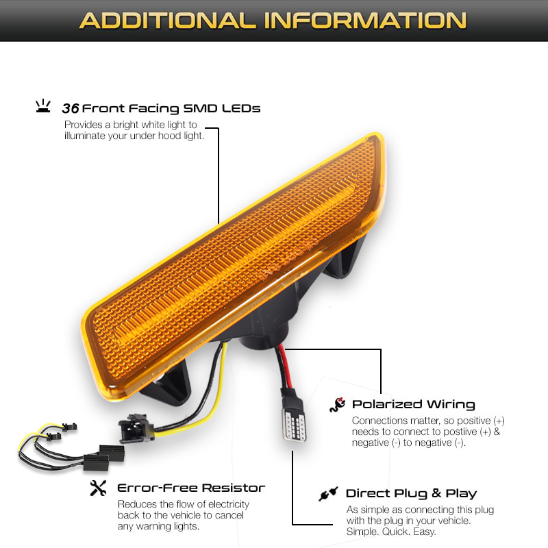 2 Stuks Mercedes C219/W219 Cls - Outdoor Lighting Yellow recensie en prijs