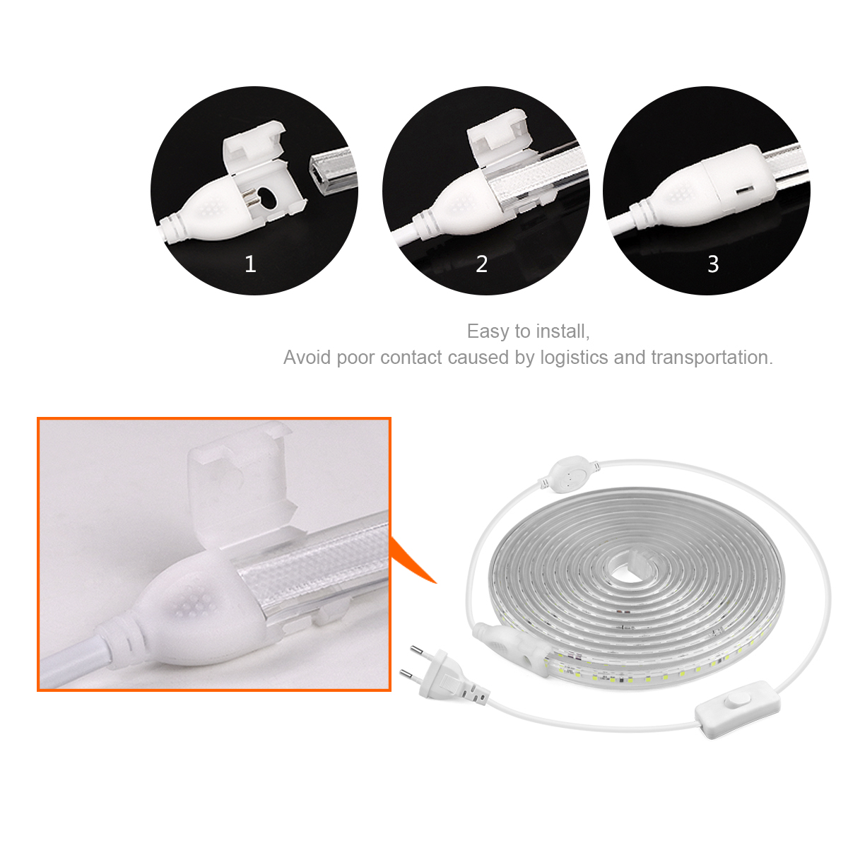 Hoge Heldere LED Strip Licht 2 - Outdoor Lighting Switch recensie en prijs