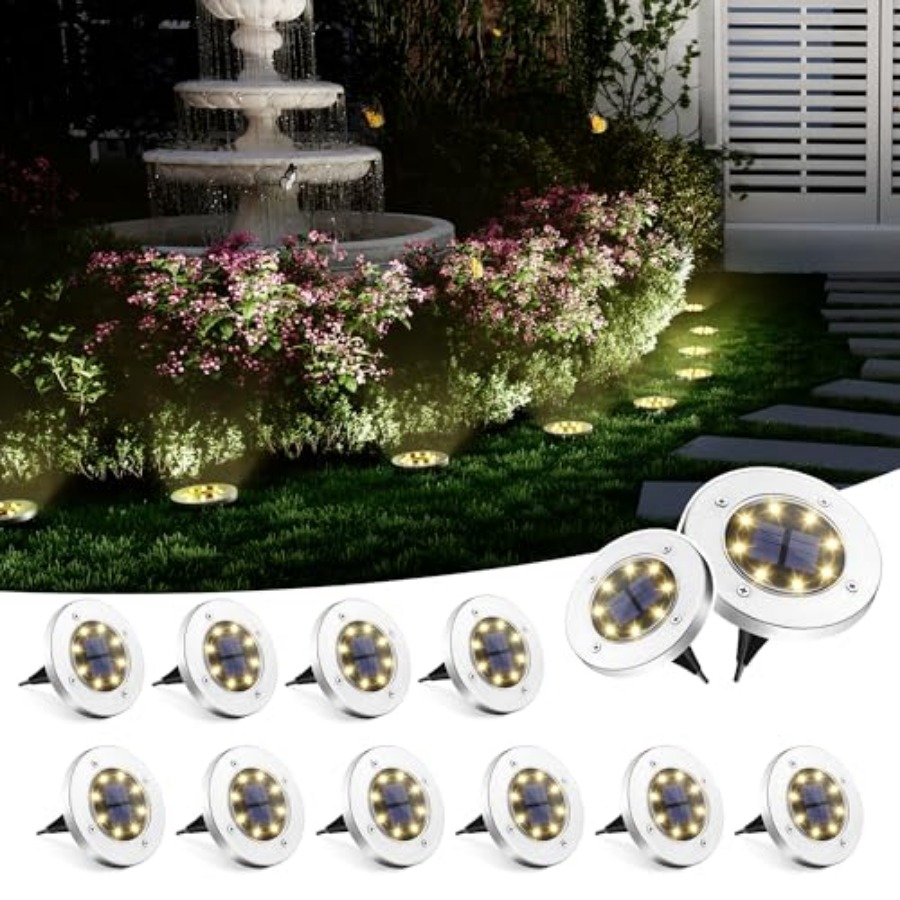 Solar Ground Lights Solar Ligh - Outdoor Lighting Patio recensie en prijs